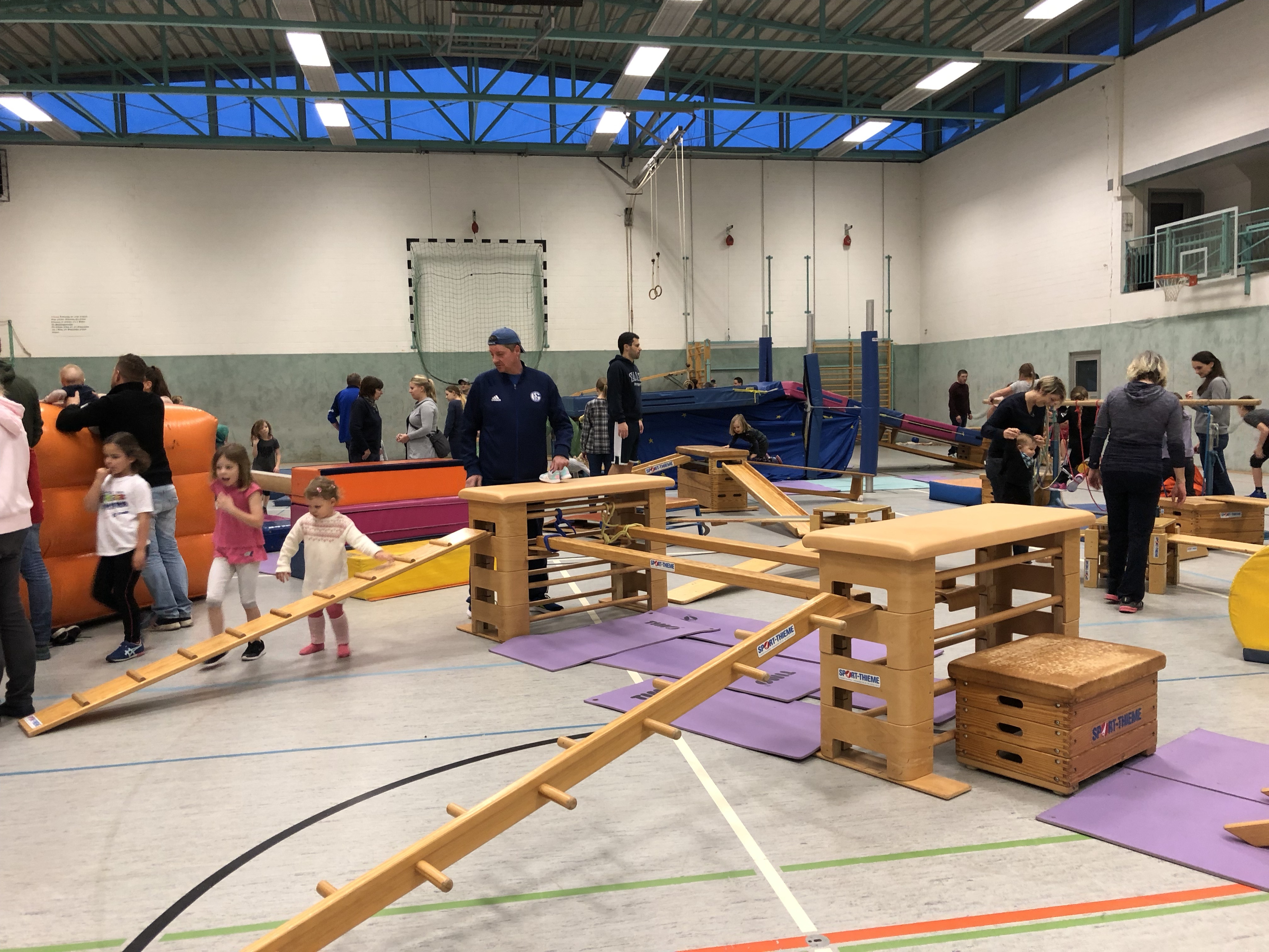 Eindruck des Abenteuerparcours