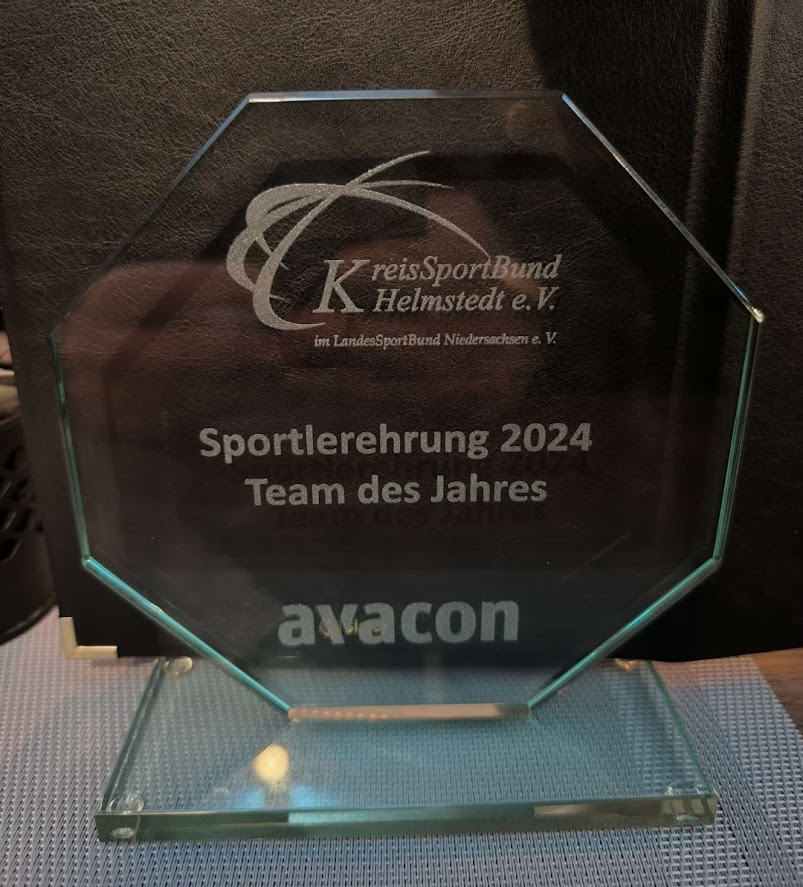 Team des Jahres 2024 Pokal