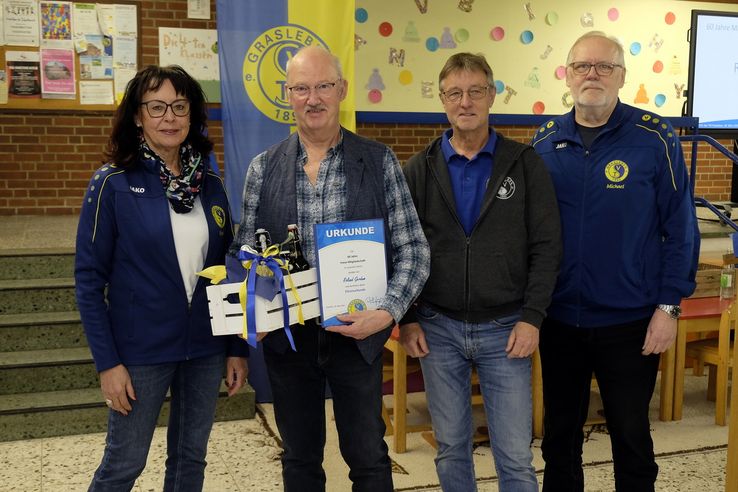 Roland Gerdum - 60 Jahre Mitgliedschaft im TSV Grasleben
